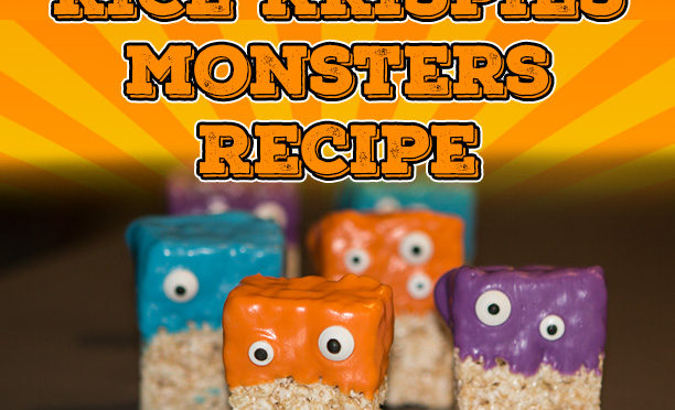 Halloween Rice Krispies Monsters Recipe